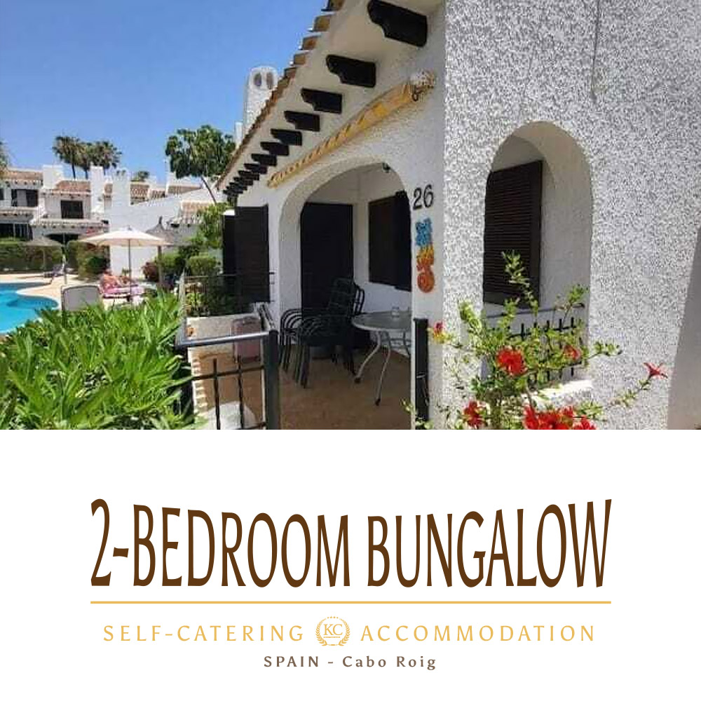 Relaxing 2-Bedroom Bungalow In Sunny Cabo Roig
